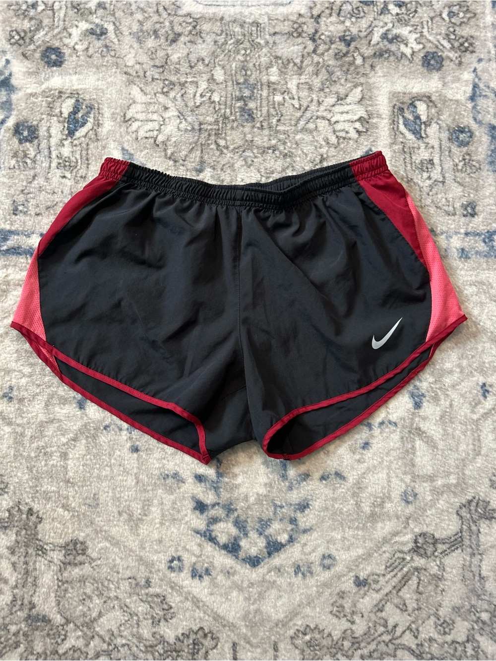 Nike Women's Black Running Shorts - Picture 1 of 8